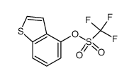 benzo[b]thiophen-4-yl trifluoromethanesulfonate结构式