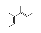 (2E,4E)-3,4-dimethylhexa-2,4-diene structure