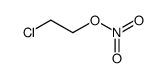 Nitric acid 2-chloroethyl ester structure