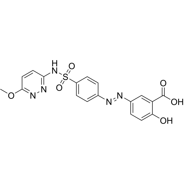 Salazodine Structure