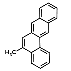 5-Methyltetraphene Structure