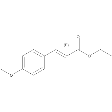 对甲氧基肉桂酸乙酯结构式