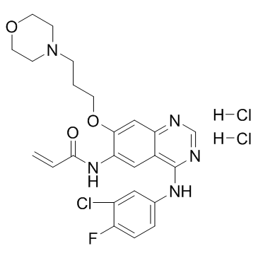 卡纽替尼二盐酸盐结构式