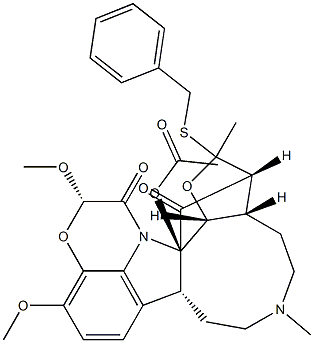 19-(Benzylthio)-11-methoxydichotine (neutral)2-acetate picture