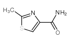 2-Methylthiazole-4-carboxamide Structure