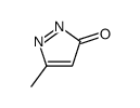 5-甲基-3H-吡唑-3-星空app结构式