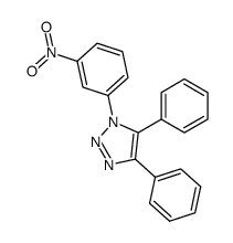 1-(3-Nitrophenyl)-4,5-diphenyl-1H-1,2,3-triazole Structure