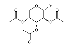 2,3,4-TRI-O-ACETYL-ALPHA-D-ARABINOPYRANOSYL BROMIDE Structure