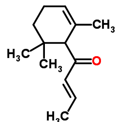 1-(2,6,6-三甲基-2-环己烯-1-基)-2-丁烯-1-星空app结构式