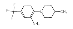 2-(4-methylpiperidin-1-yl)-5-(trifluoromethyl)aniline结构式