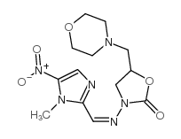 吗硝唑结构式