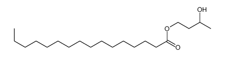 3-hydroxybutyl hexadecanoate Structure