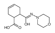 3-Cyclohexene-1-carboxylicacid,6-[(4-morpholinylamino)carbonyl]-(9CI) Structure