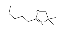 4,4-dimethyl-2-pentyl-5H-1,3-oxazole结构式