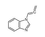 1H-Benzimidazole,1-(1,2-propadienyl)-(9CI) structure