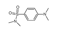 4-Dimethylamino-N,N-dimethylbenzenesulfonamide结构式