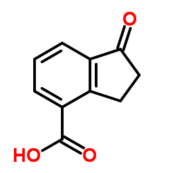 茚酮-4-羧酸结构式