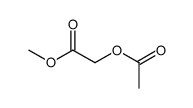 Methyl acetoxyacetate Structure