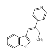 4-(1-benzothiophen-3-ylbut-1-en-2-yl)pyridine picture