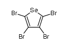 2,3,4,5-tetrabromoselenophene Structure