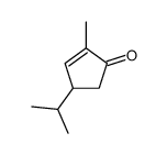 2-methyl-4-propan-2-ylcyclopent-2-en-1-one Structure