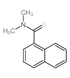 1-萘甲硫基酰胺,N,N-二甲基结构式