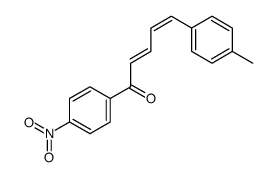 5-(4-methylphenyl)-1-(4-nitrophenyl)penta-2,4-dien-1-one Structure