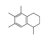 1,5,6,7-tetramethyl-1,2,3,4-tetrahydronaphthalene结构式