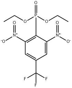 diethyl [2,6-dinitro-4-(trifluoromethyl)phenyl]phosphonate结构式