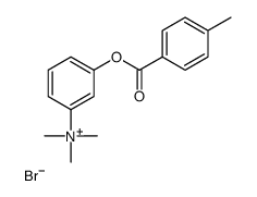 trimethyl-[3-(4-methylbenzoyl)oxyphenyl]azanium,bromide Structure