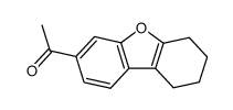 1-(6,7,8,9-tetrahydro-dibenzofuran-3-yl)-ethanone结构式