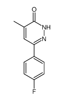 6-(4-fluoro-phenyl)-4-methyl-2H-pyridazin-3-one Structure