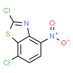 2,7-DICHLORO-4-NITROBENZOTHIAZOLE结构式