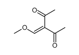 3-(methoxymethylene)-2,4-pentanedione结构式