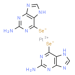 selenoguanine platinum(II)结构式