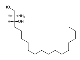 DL-THREO-DIHYDROSPHINGOSINE structure