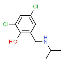 2,4-二氯-6-((异丙基氨基)甲基)苯酚图片