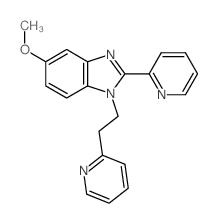 5-methoxy-2-pyridin-2-yl-1-(2-pyridin-2-ylethyl)benzoimidazole picture