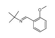 N-(2-methoxybenzylidene)-t-butylamine结构式