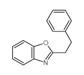 2-phenethylbenzooxazole structure