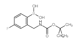 2-(N-Boc-氨基甲基)-4-氟苯硼酸图片