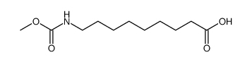 9-methoxycarbonylamino-nonanoic acid Structure