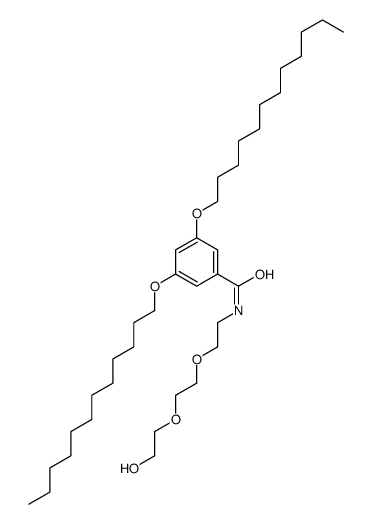 3,5-didodecoxy-N-[2-[2-(2-hydroxyethoxy)ethoxy]ethyl]benzamide结构式