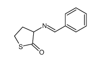 3-(benzylideneamino)thiolan-2-one Structure