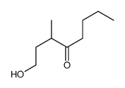 1-hydroxy-3-methyloctan-4-one Structure