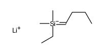 lithium,butyl-ethyl-dimethylsilane结构式