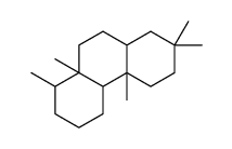 1,4b,7,7,10a-pentamethyl-2,3,4,4a,5,6,8,8a,9,10-decahydro-1H-phenanthrene结构式