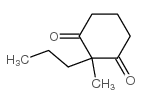 2-METHYL-2-PROPYL-CYCLOHEXANE-1,3-DIONE structure