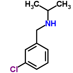 N-(3-Chlorobenzyl)-2-propanamine结构式