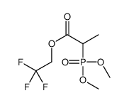 2,2,2-trifluoroethyl 2-dimethoxyphosphorylpropanoate Structure